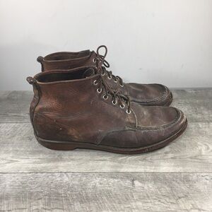 Gokey Botte Sauvage Moc Toe Chukka Field Hunting Work Boots Vintage Size 11.5